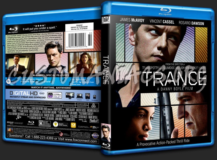 Trance blu-ray cover