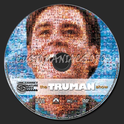 The Truman Show dvd label