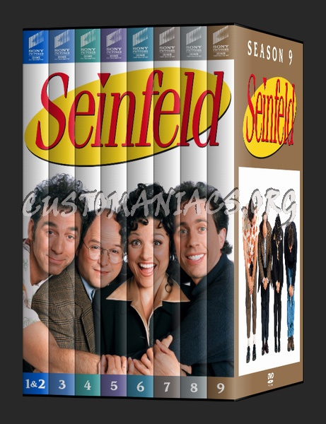 Seinfeld Custom Coverset dvd cover