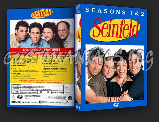 Seinfeld Custom Coverset dvd cover