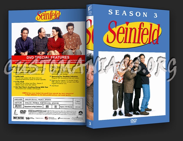 Seinfeld Custom Coverset dvd cover