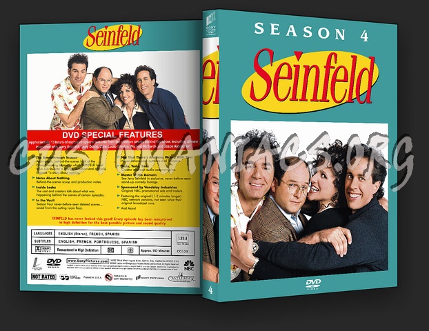 Seinfeld Custom Coverset dvd cover