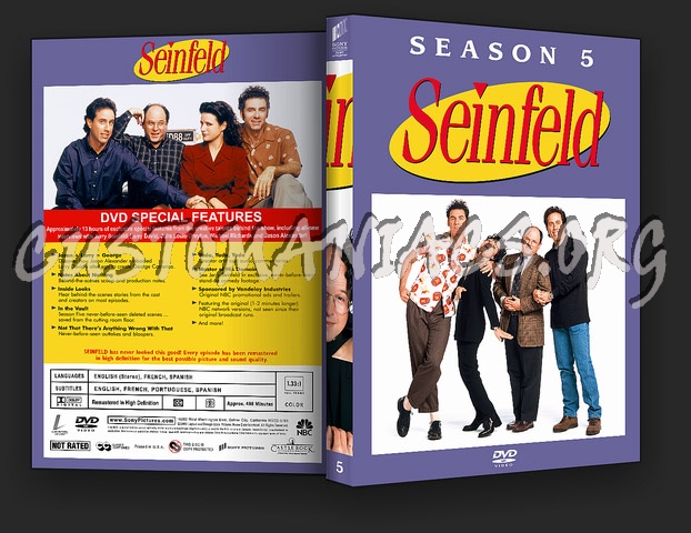 Seinfeld Custom Coverset dvd cover