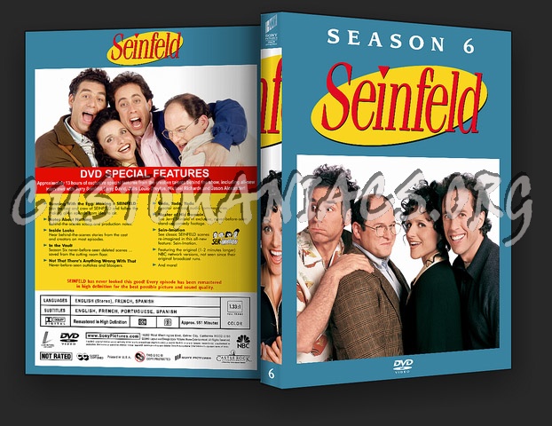 Seinfeld Custom Coverset dvd cover