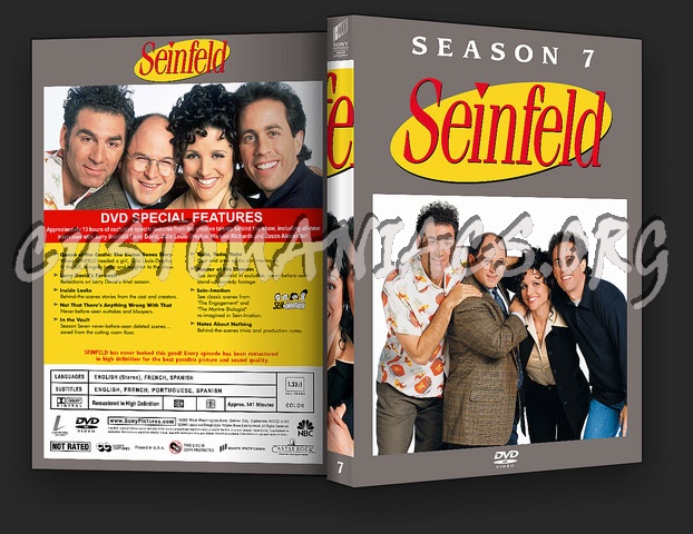 Seinfeld Custom Coverset dvd cover