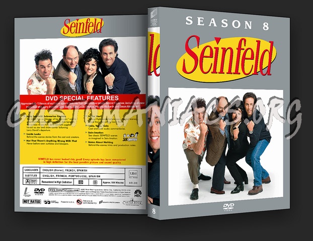 Seinfeld Custom Coverset dvd cover