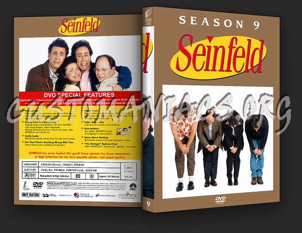 Seinfeld Custom Coverset dvd cover