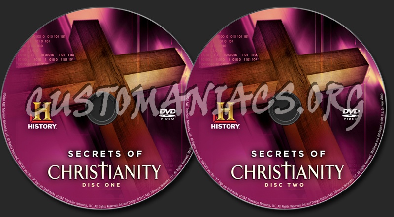 Secrets of Christianity dvd label