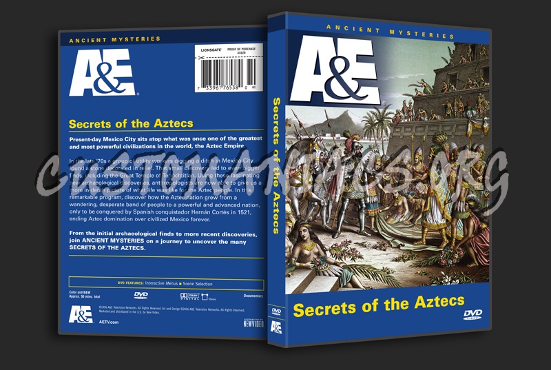 Secrets of the Aztecs dvd cover