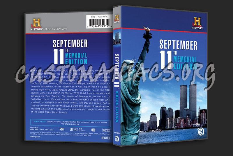 September 11th Memorial Edition dvd cover