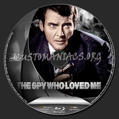 The Spy Who Loved Me blu-ray label