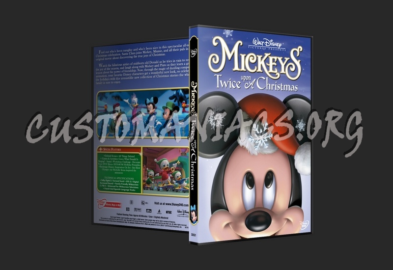 Mickey's Twice Upon a Christmas (2004) dvd cover