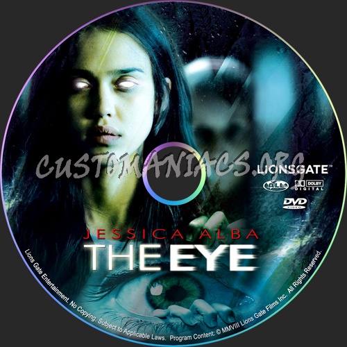 The Eye dvd label