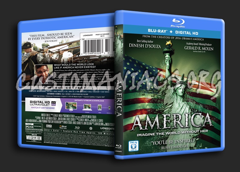 America Imagine the World Without Her blu-ray cover