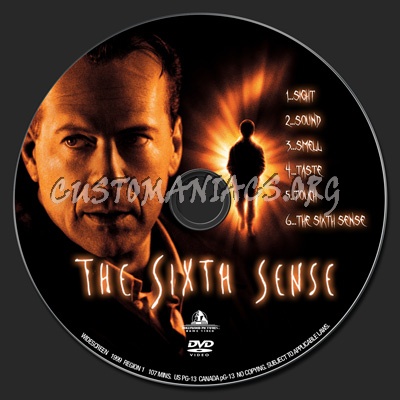 The Sixth Sense dvd label