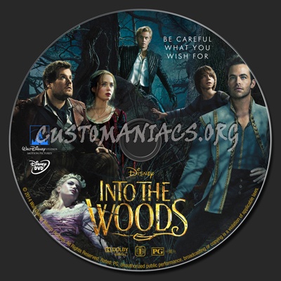 Into the Woods dvd label