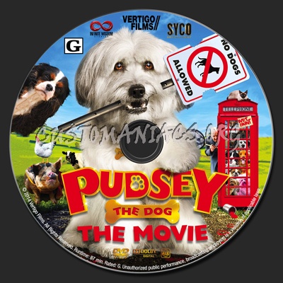 Pudsey the Dog: The Movie dvd label