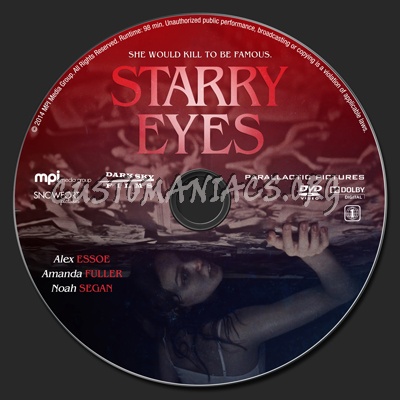 Starry Eyes dvd label
