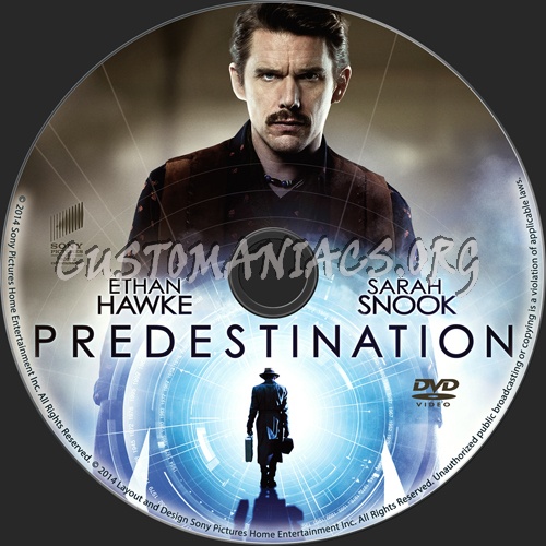 Predestination dvd label