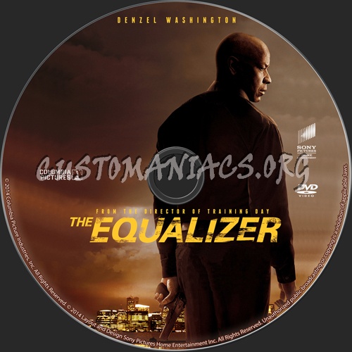 The Equalizer dvd label