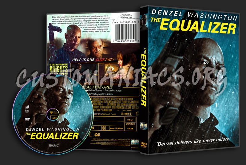 The Equalizer dvd cover