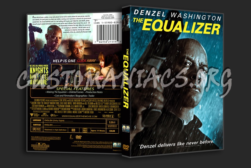 The Equalizer dvd cover