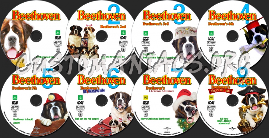 Beethoven \ Beethoven's Collection dvd label