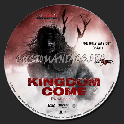 Kingdom Come dvd label