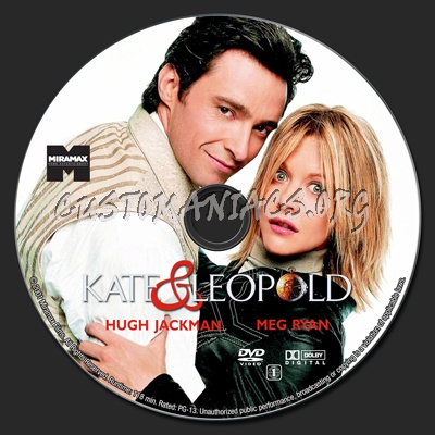 Kate & Leopold dvd label