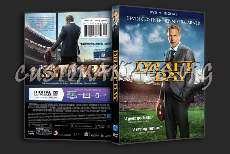 Draft Day dvd cover