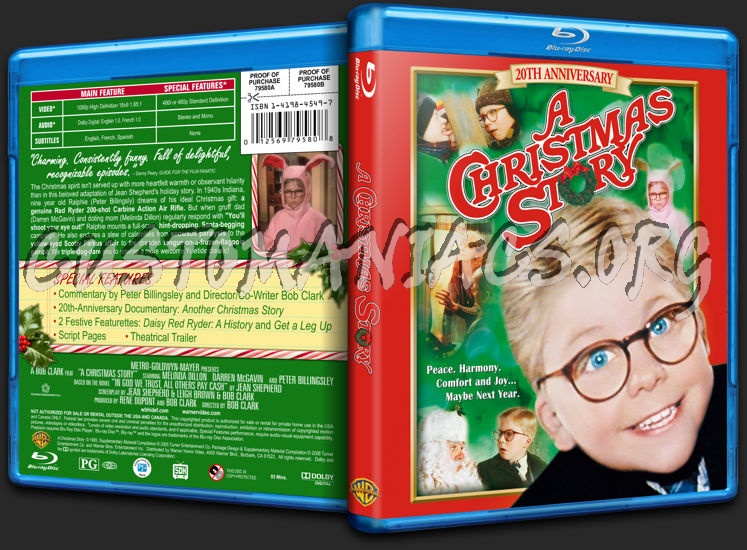 A Christmas Story blu-ray cover