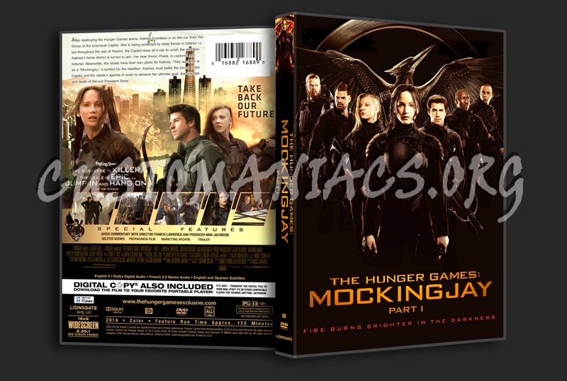 The Hunger Games Mockingjay Part 1 dvd cover