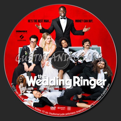 The Wedding Ringer dvd label