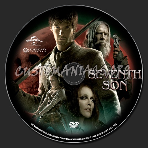 Seventh Son dvd label