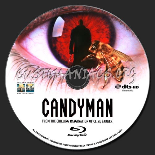 Candyman blu-ray label