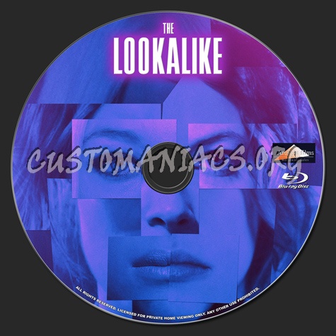 The Lookalike blu-ray label