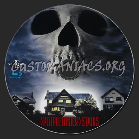 The People Under the Stairs blu-ray label