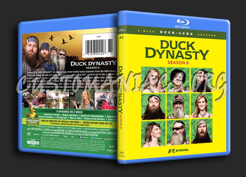 Duck Dynasty Season 6 blu-ray cover