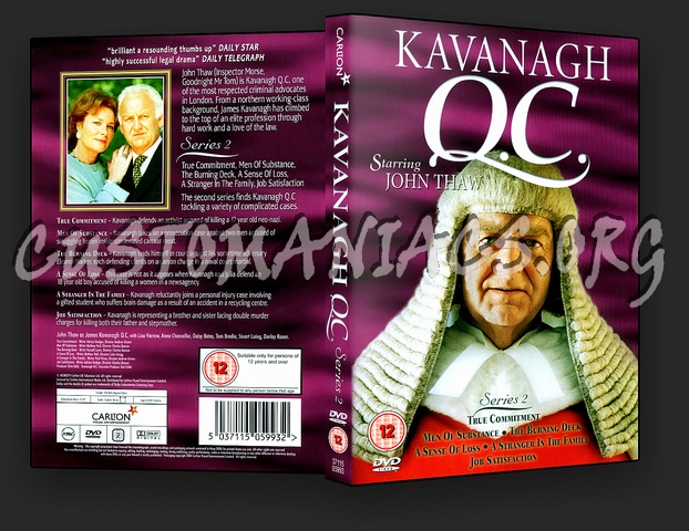 Kavanagh Series 1-5 dvd cover