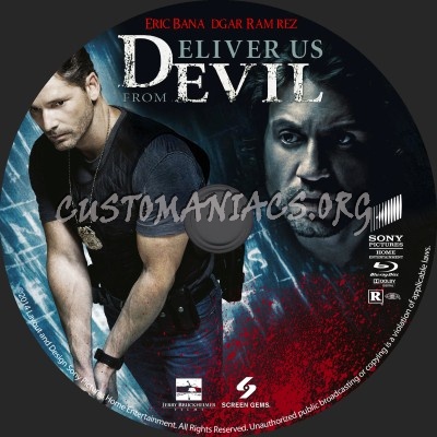 Deliver Us From Evil blu-ray label