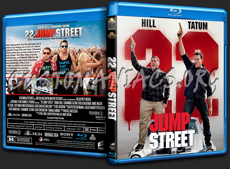 22 Jump Street blu-ray cover