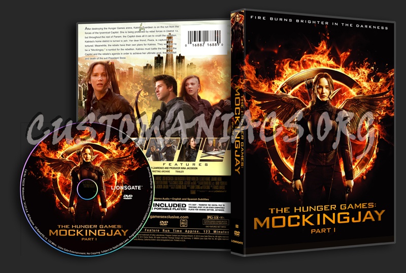 The Hunger Games Mockingjay Part 1 dvd cover