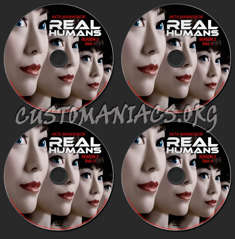 Real Humans (Akta Manniskor) S2 dvd label