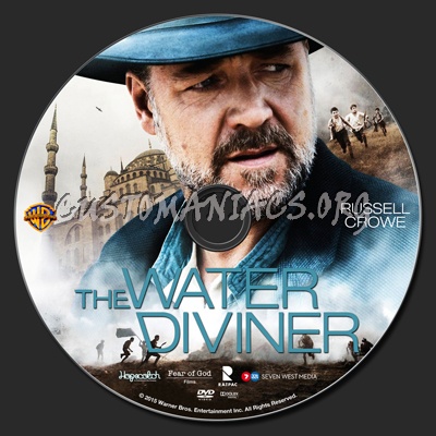 The Water Diviner dvd label