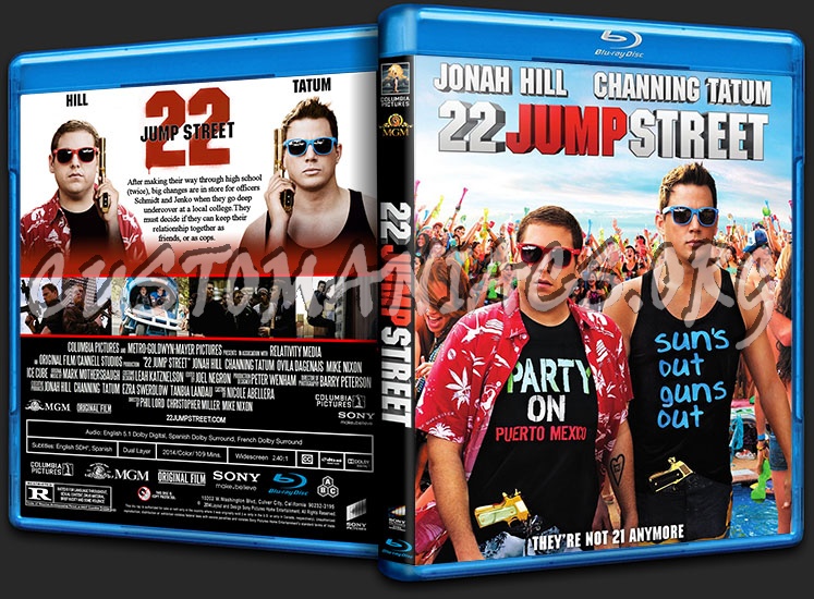 22 Jump Street blu-ray cover