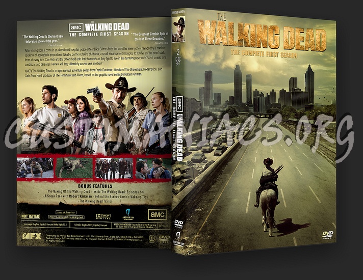 The Walking Dead Season 1 dvd cover