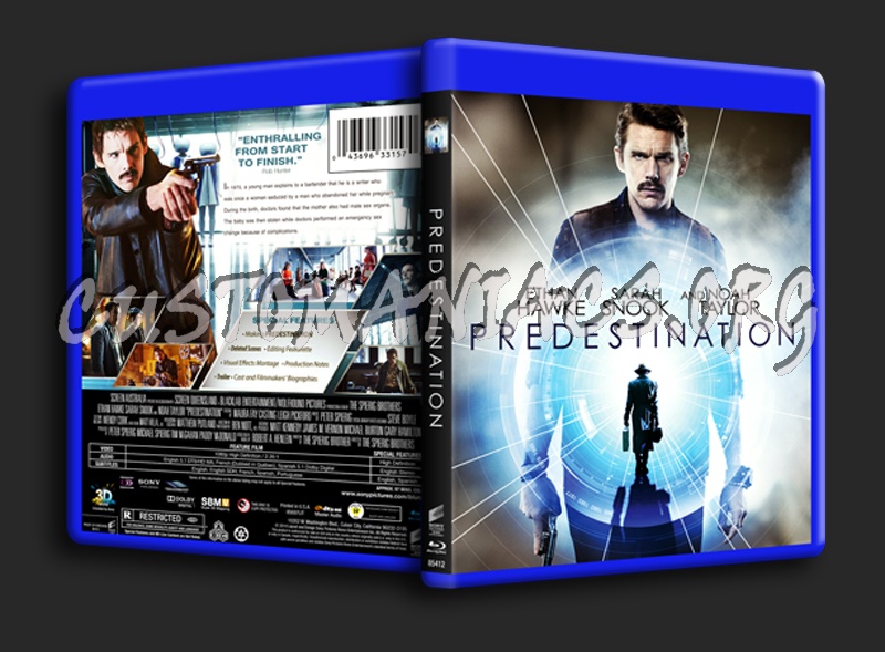 Predestination blu-ray cover