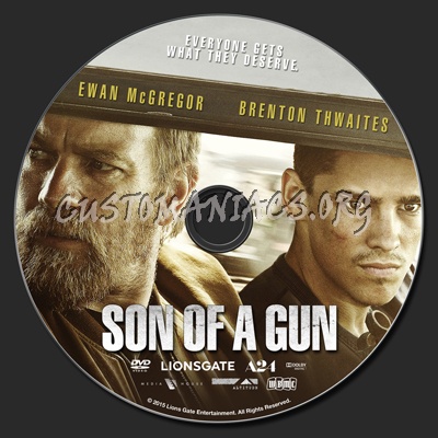 Son Of A Gun dvd label