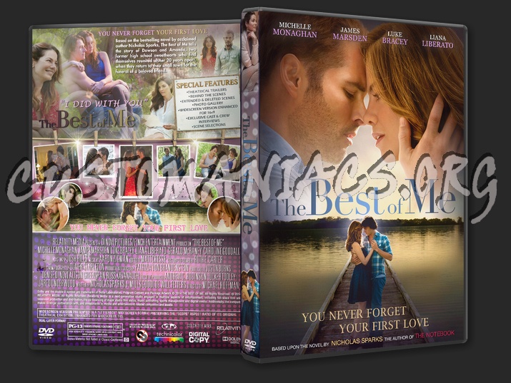 The Best Of Me dvd cover