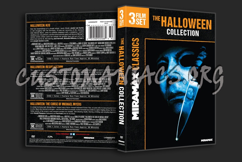 Halloween 3 Film Set dvd cover